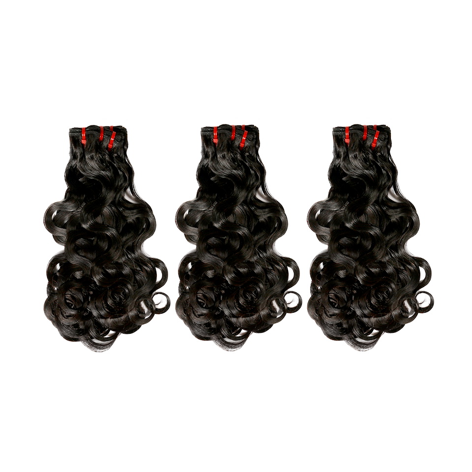 Uglam 3/4pcs Double Drawn Bundles Body Wave Virgin Human Hair